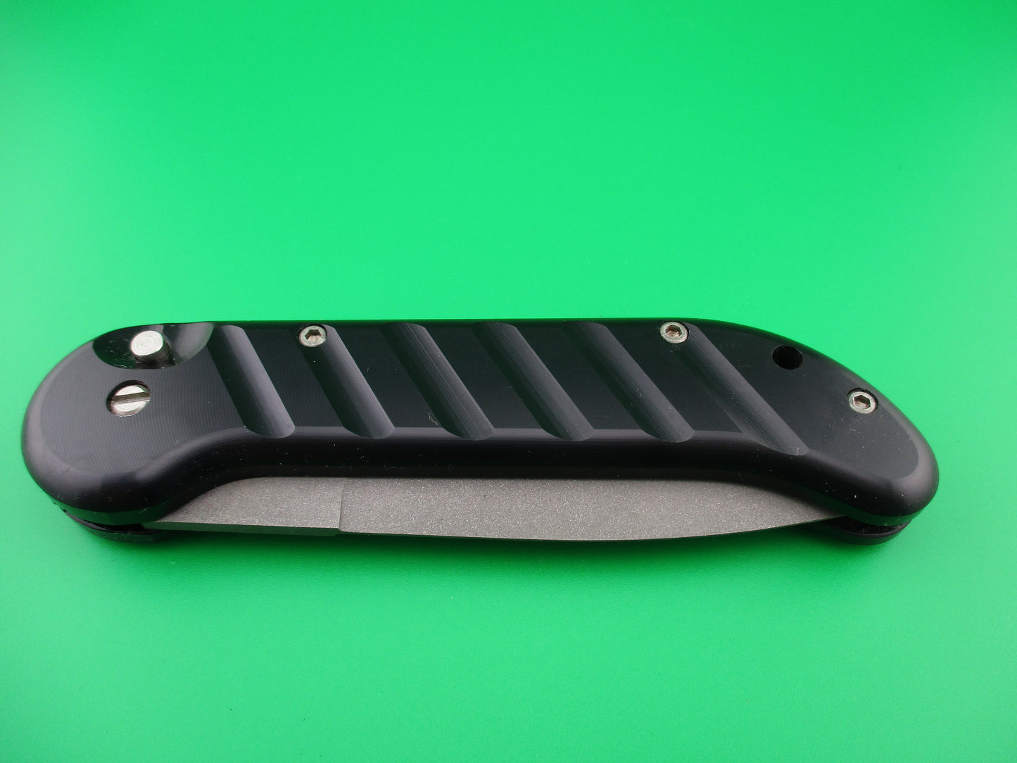 z OX FORGE The Black Knife Bead blasted blade automatic 9 5/8" Special OPS