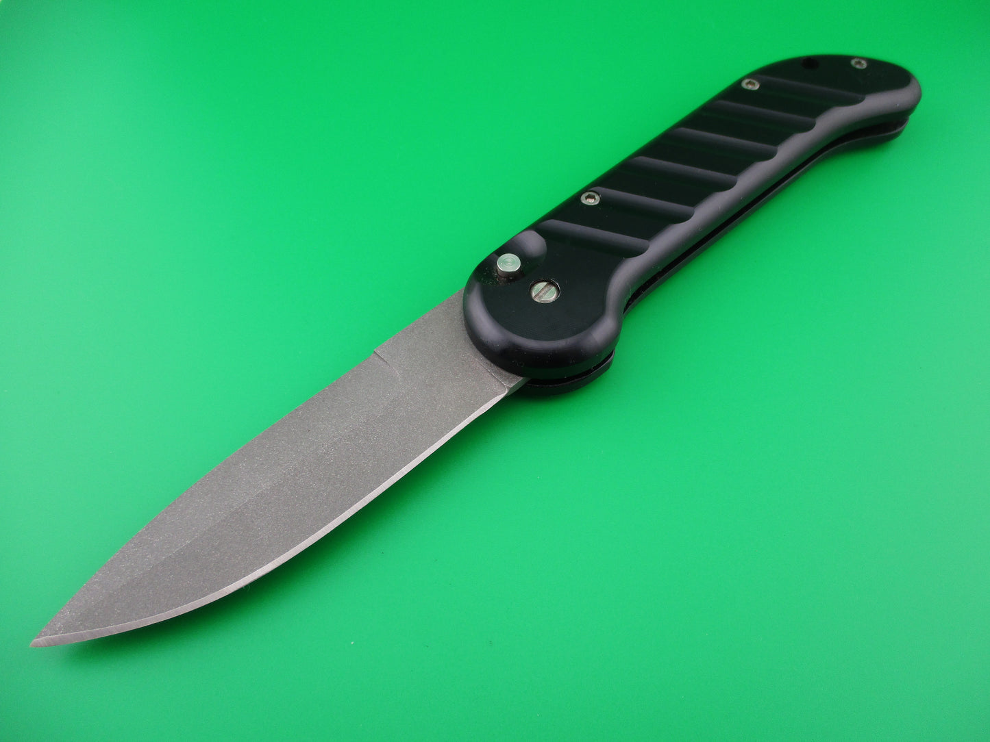 z OX FORGE The Black Knife Bead blasted blade automatic 9 5/8" Special OPS