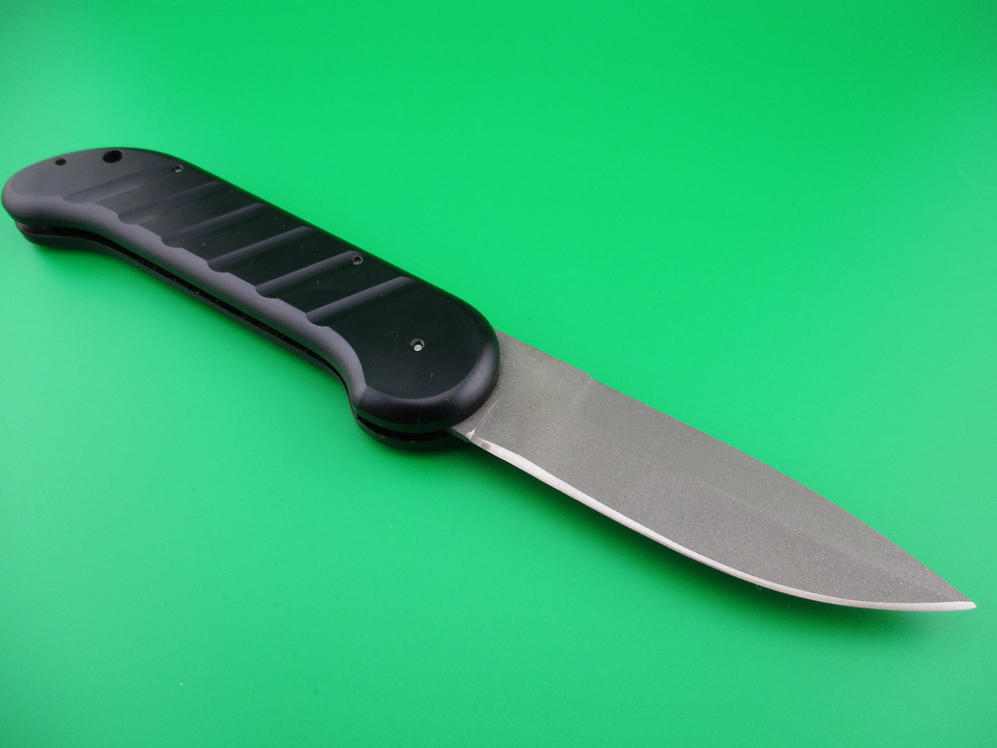 z OX FORGE The Black Knife Bead blasted blade automatic 9 5/8" Special OPS