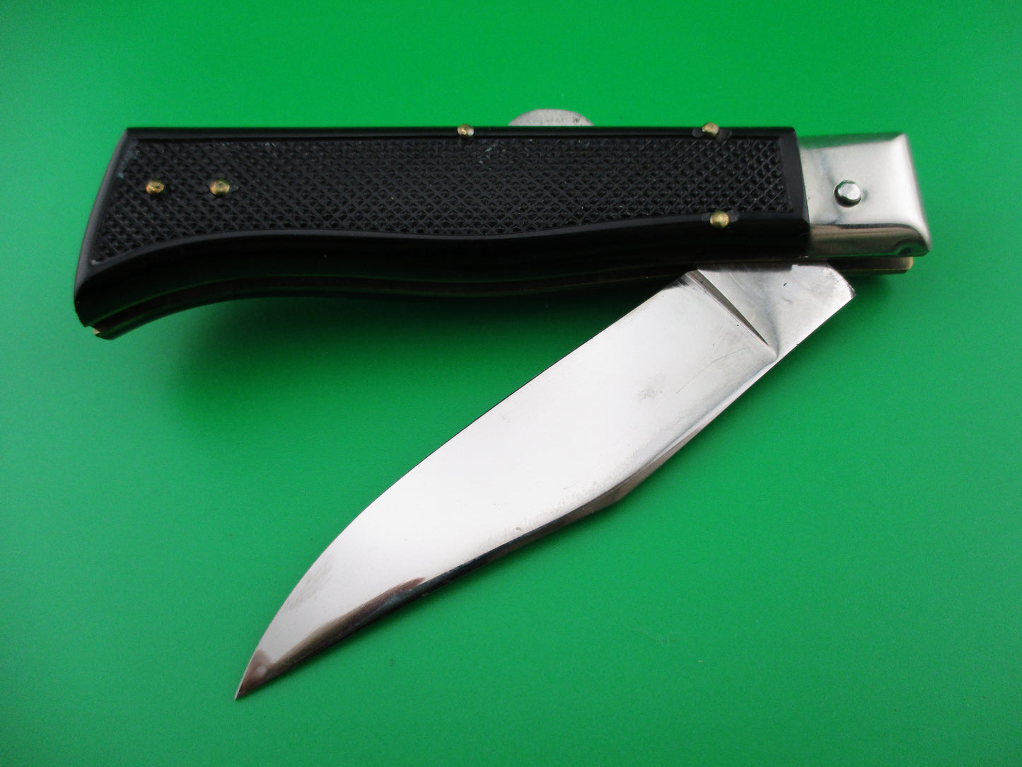 z Homeij Rostfrei 20cm Humpback Camper style switchblade knife