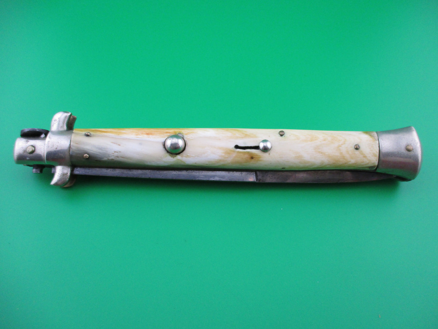 MAURO MARIO 33cm Vintage Italian Picklock switchblade with light horn