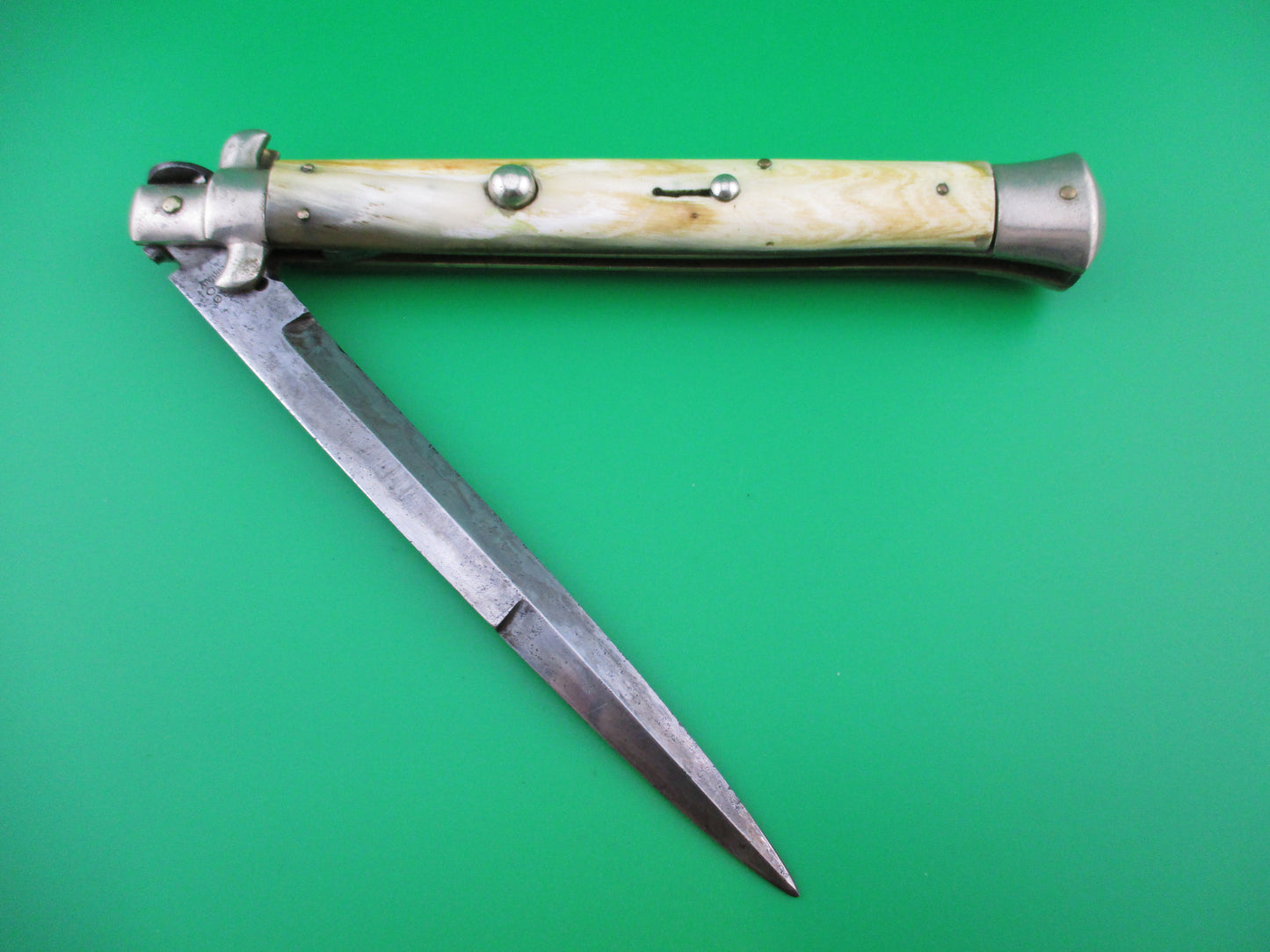 MAURO MARIO 33cm Vintage Italian Picklock switchblade with light horn