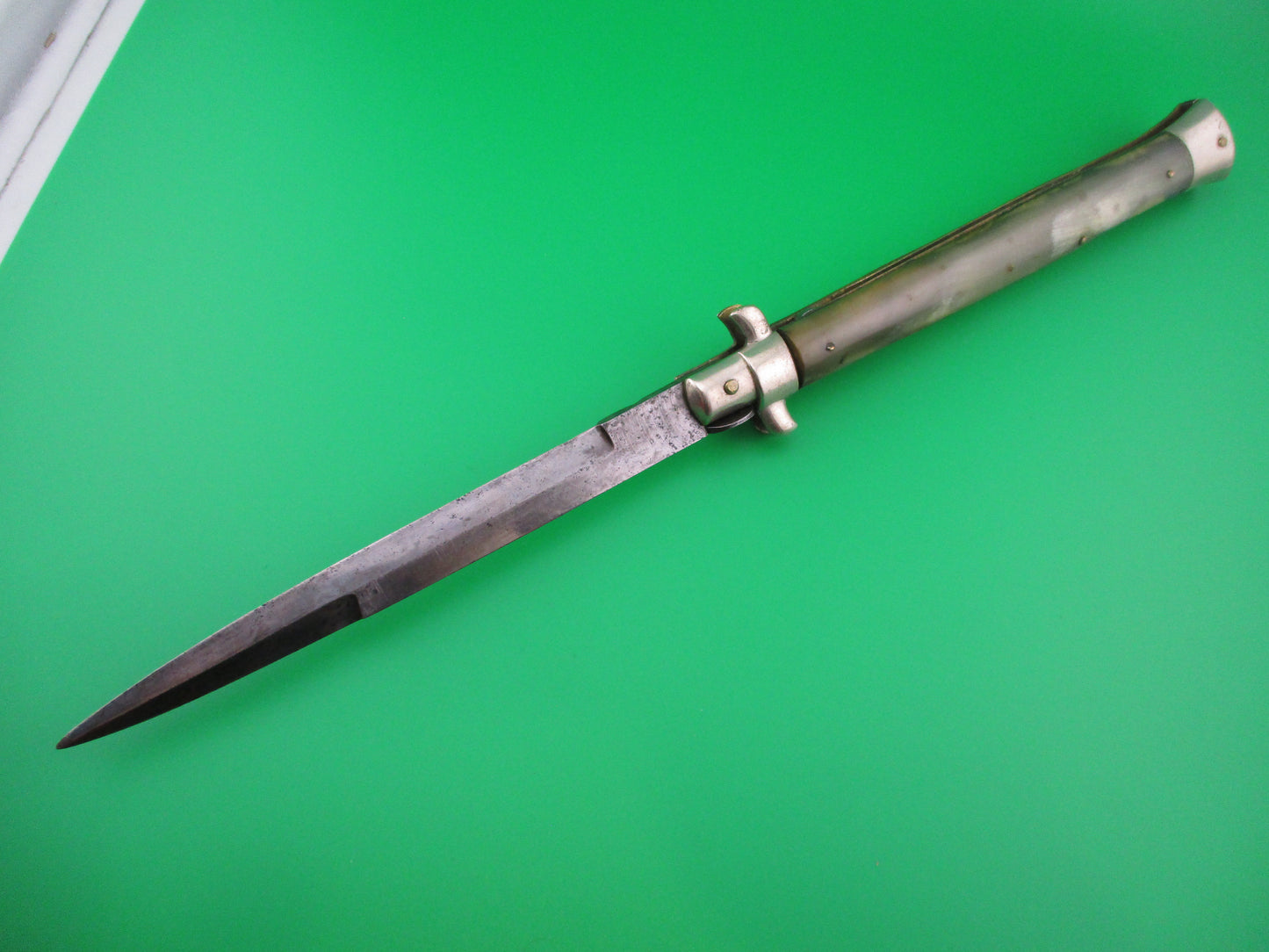 MAURO MARIO 33cm Vintage Italian Picklock switchblade with light horn