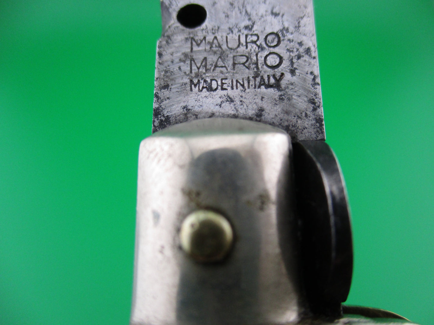 MAURO MARIO 33cm Vintage Italian Picklock switchblade with light horn