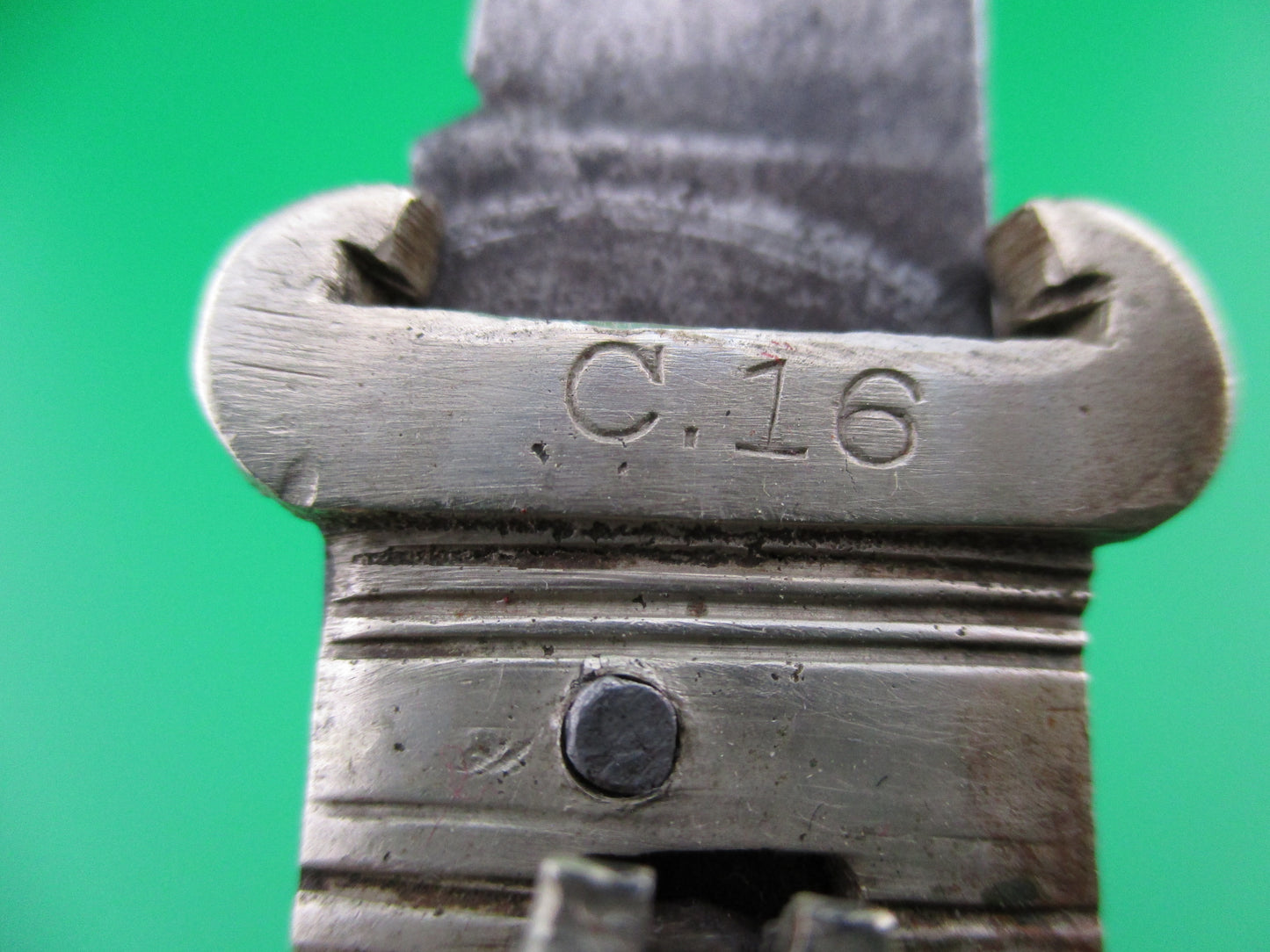 z BAZAR Vintage German Shell Puller Bone Lever switchblade knife