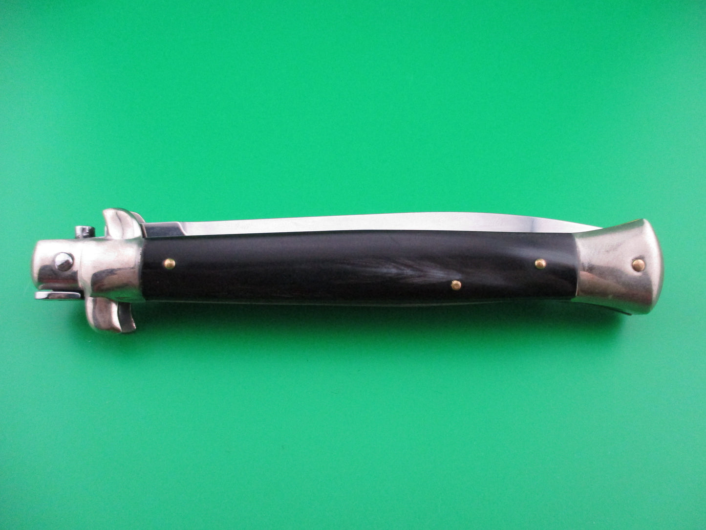z LATAMA WALT'S 28cm Classic Brazilian Horn Dagger Grind switchblade knife