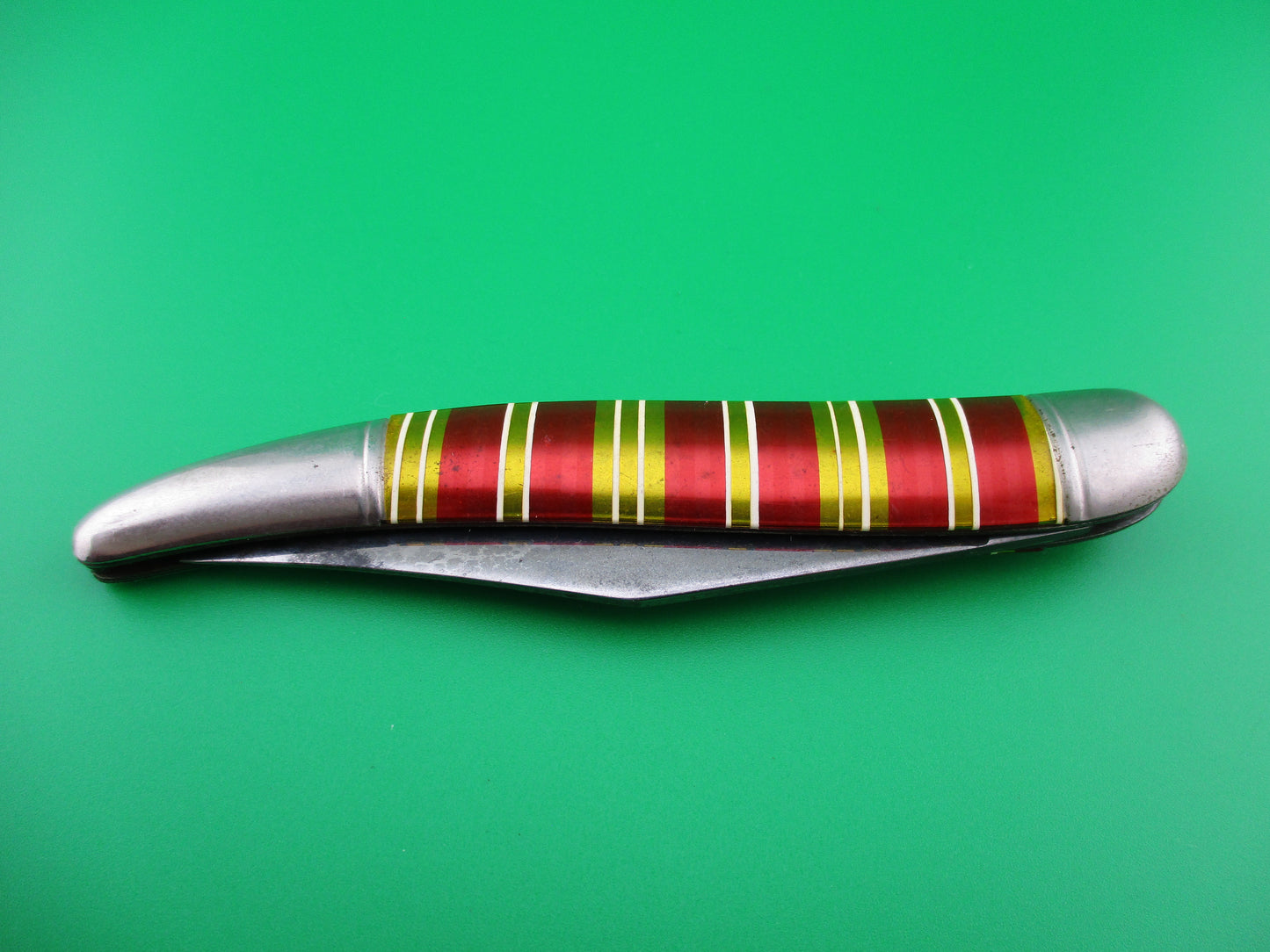z IMPERIAL Toothpick Candystripe Vintage switchblade knife