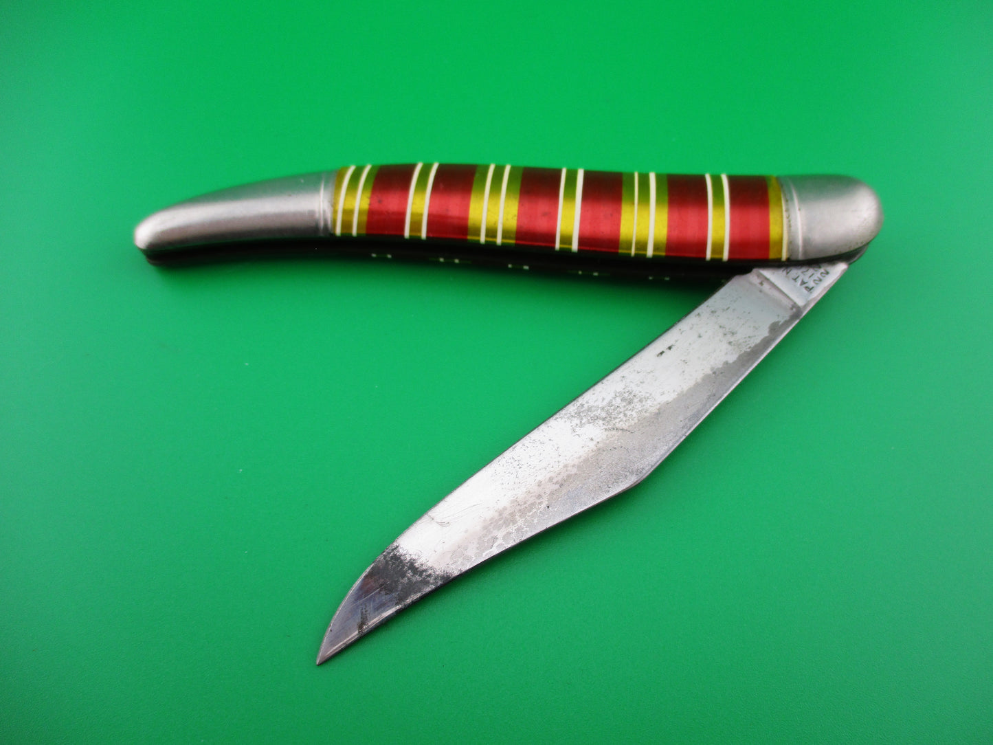 z IMPERIAL Toothpick Candystripe Vintage switchblade knife