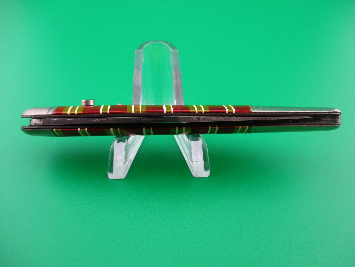 z IMPERIAL Toothpick Candystripe Vintage switchblade knife