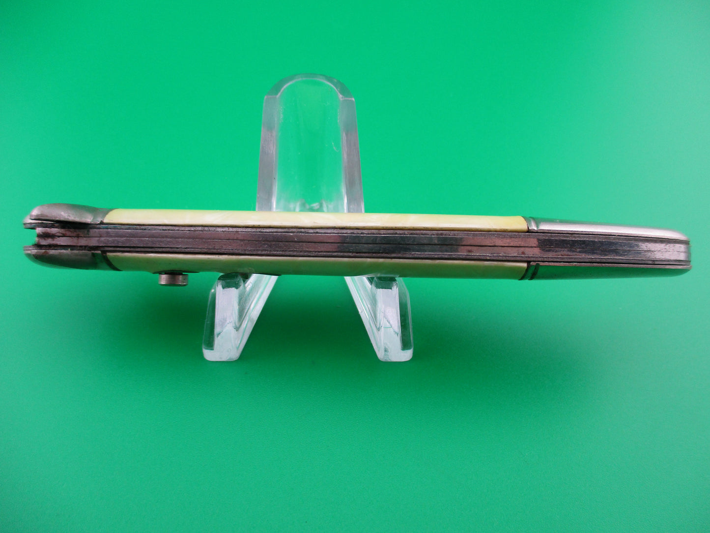 z Hammer Brand Imperial Toothpick Cracked Ice w/ finger guards switchblade
