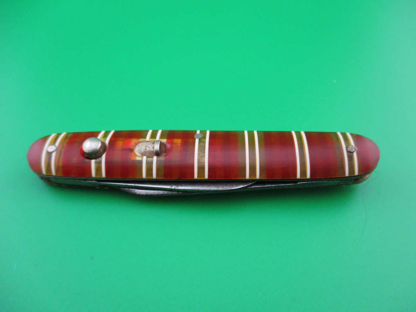 REMINGTON R8065 Candystripe double automatic knife Etched