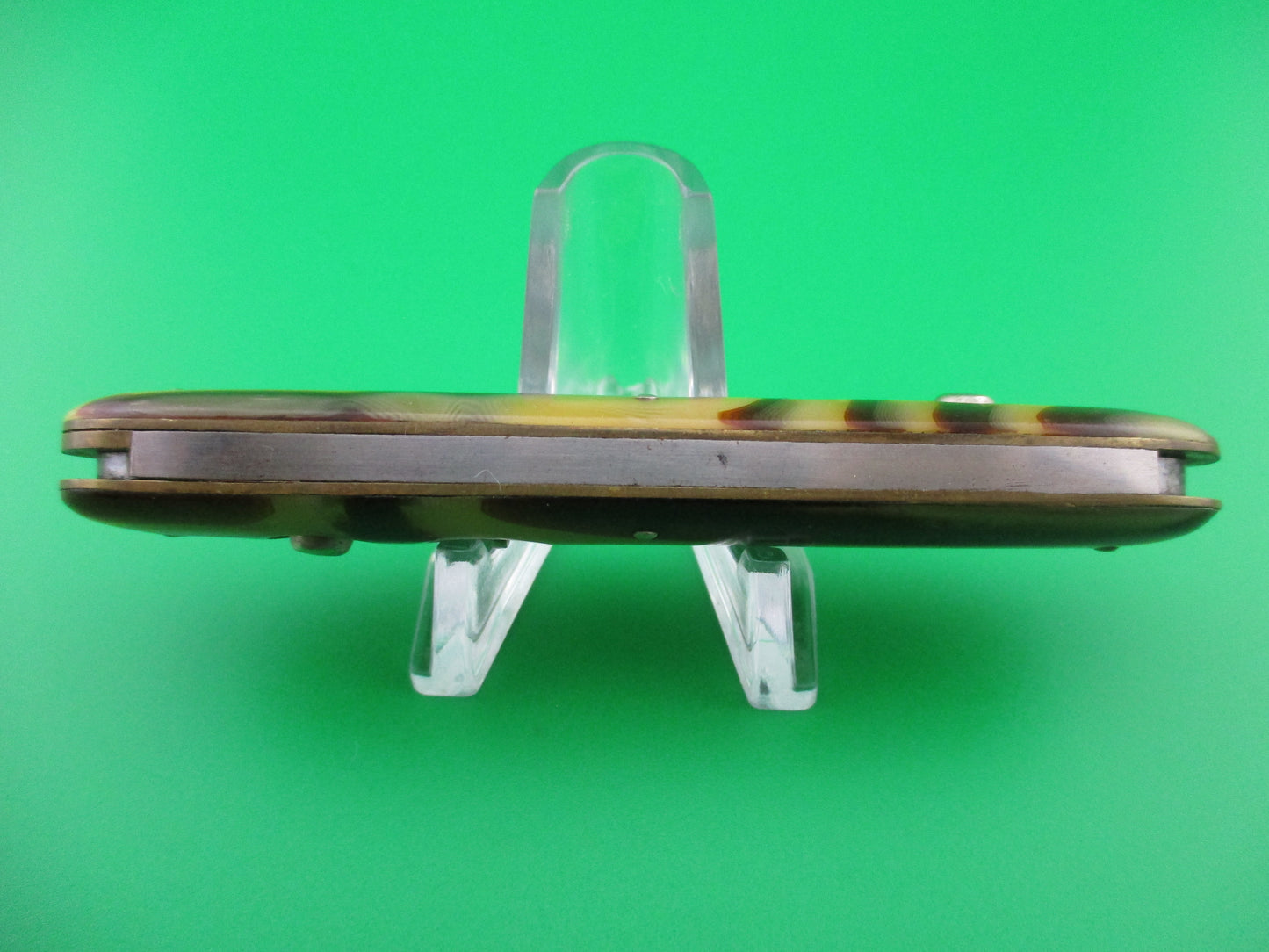 z SCHRADE WALDEN Large double Butter & Molasses cell automatic knife