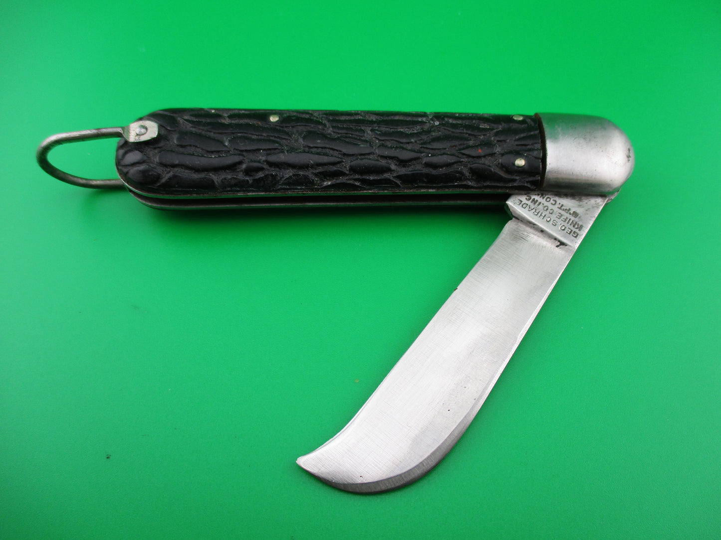 z PRESTO M2 Paratrooper Hawkbill blade WWII vintage automatic knife