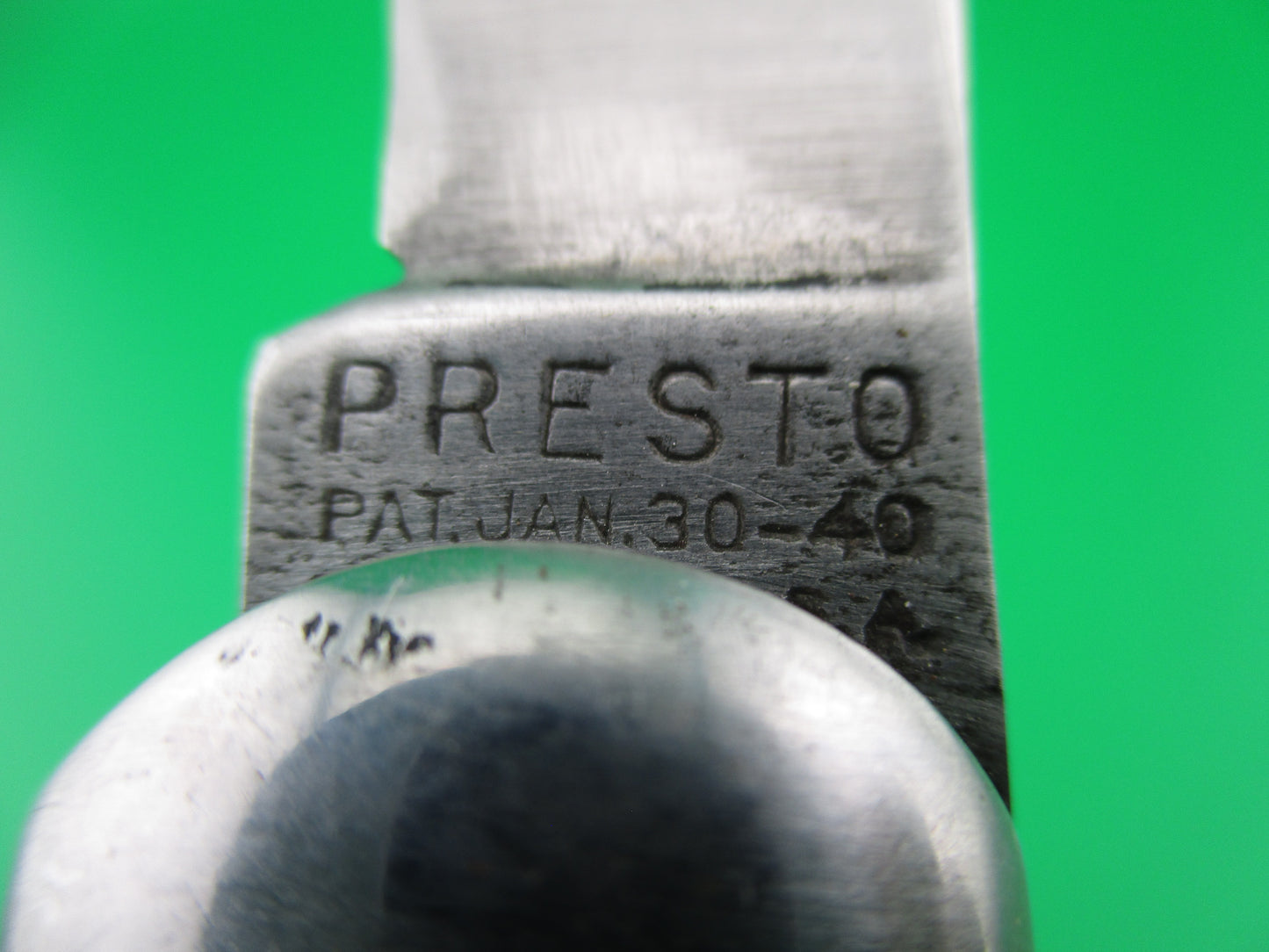 z PRESTO M2 Paratrooper Hawkbill blade WWII vintage automatic knife