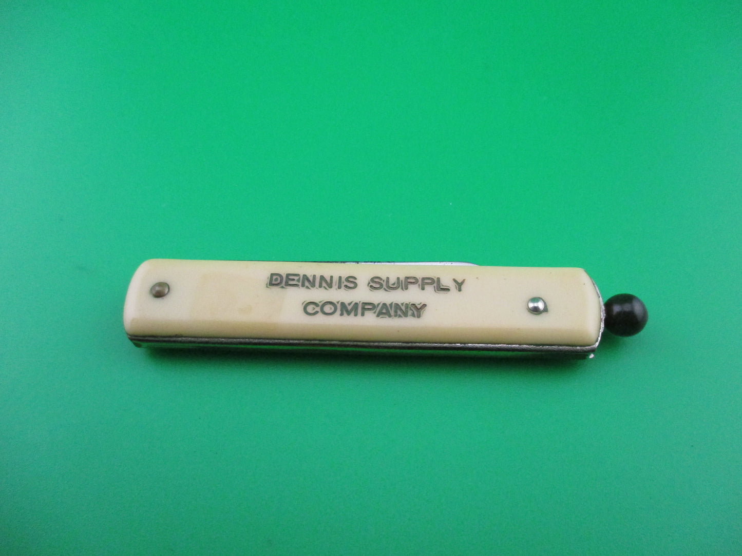 GEORGE SCHRADE KNIFE CO Pullball Cream switchblade knife