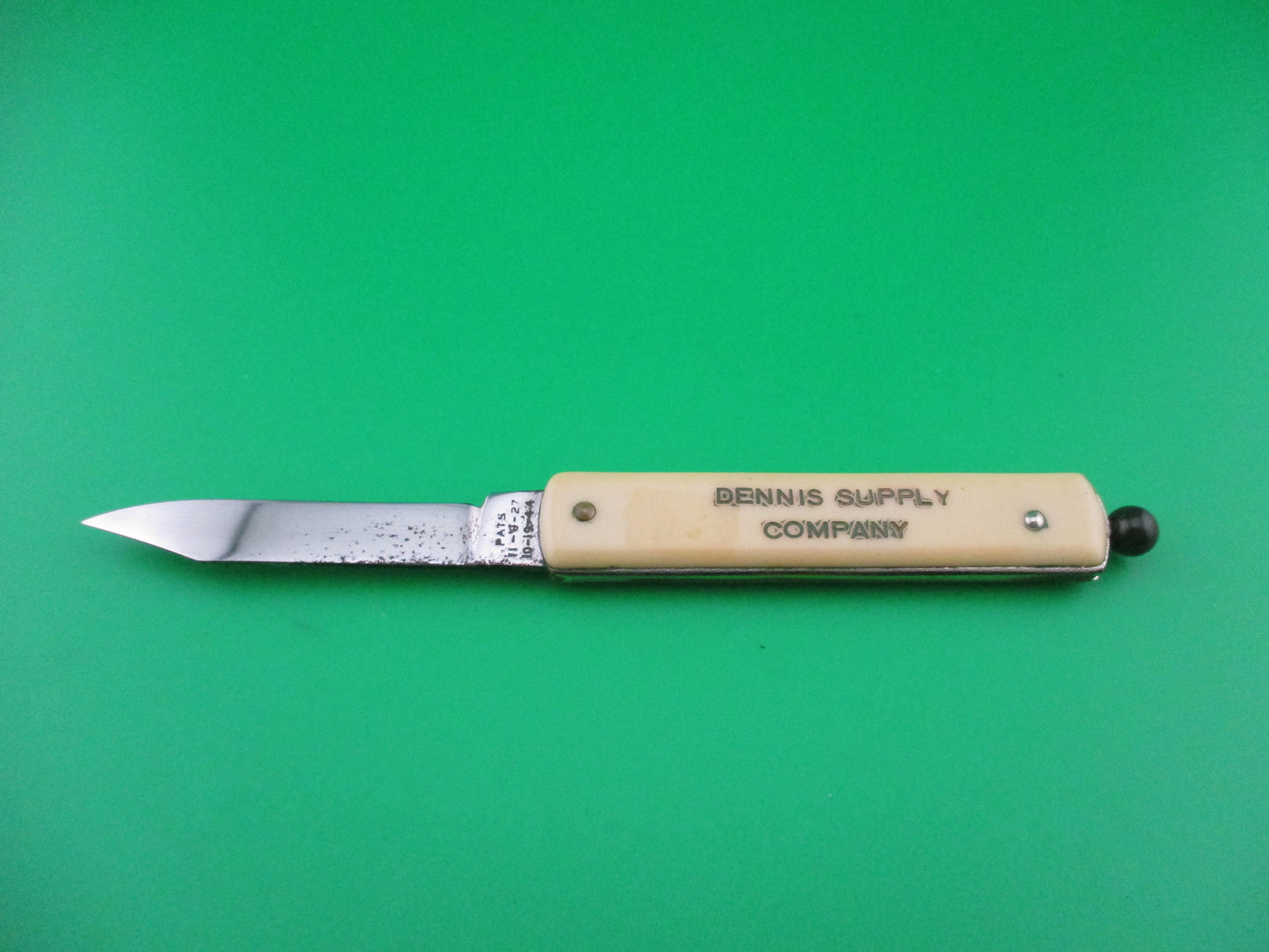 GEORGE SCHRADE KNIFE CO Pullball Cream switchblade knife