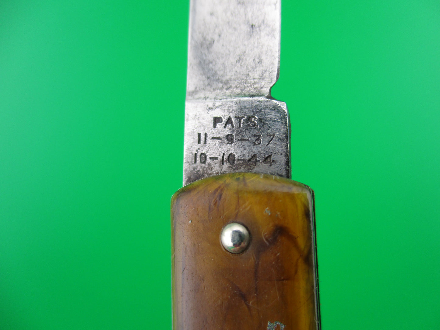 GEORGE SCHRADE KNIFE CO Pullball Butter & Molasses switchblade knife