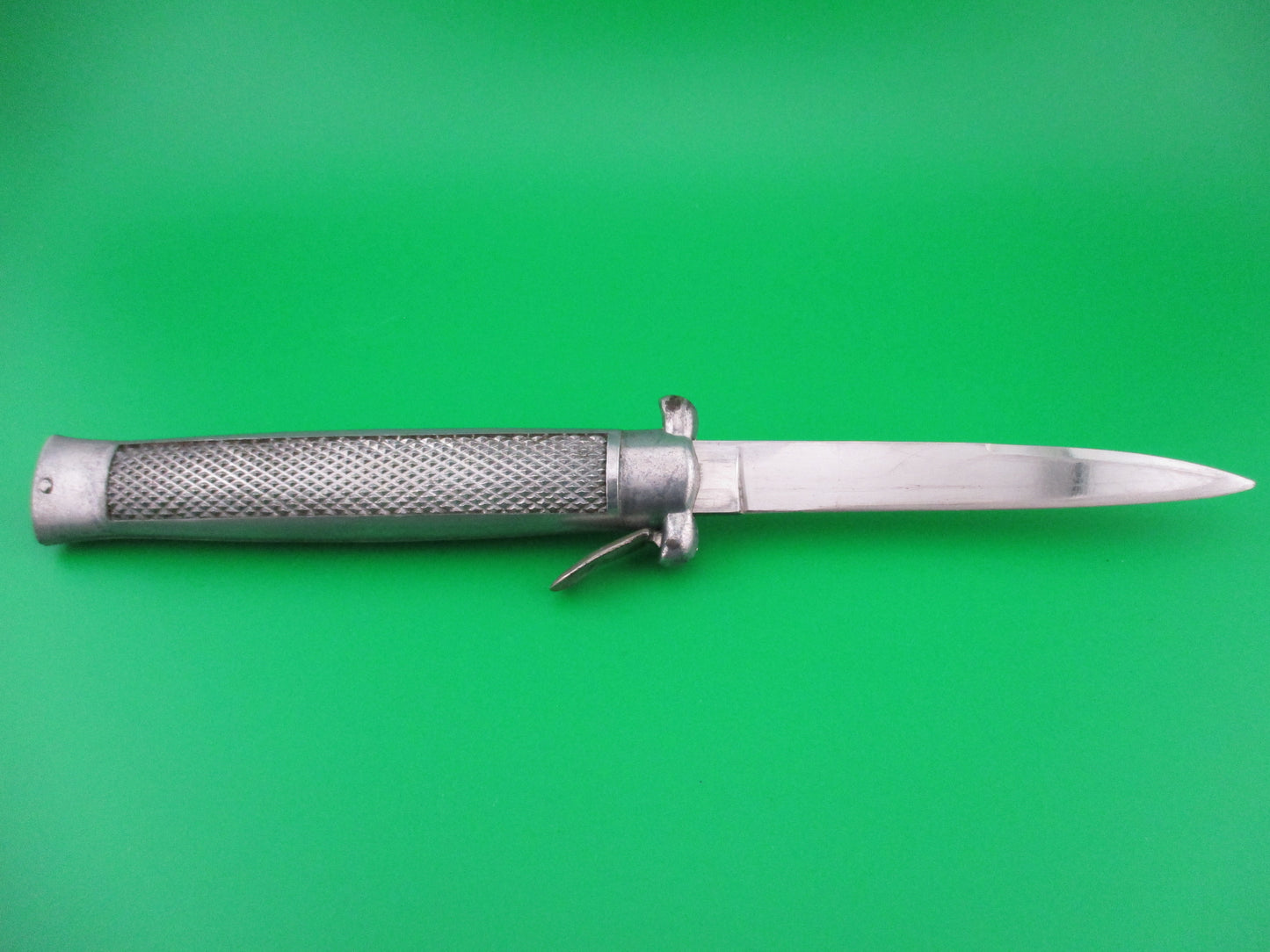 Trapdoor 1960s 21cm Vintage Aluminum Frame all metal Italian switchblade