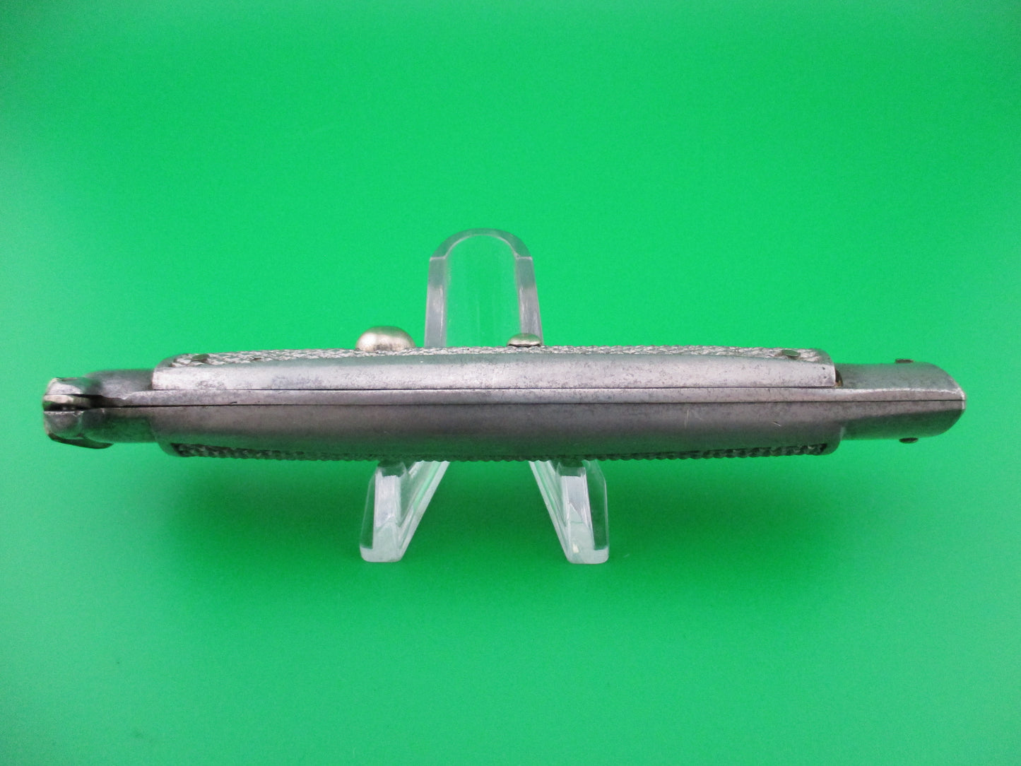 Trapdoor 1960s 21cm Vintage Aluminum Frame all metal Italian switchblade
