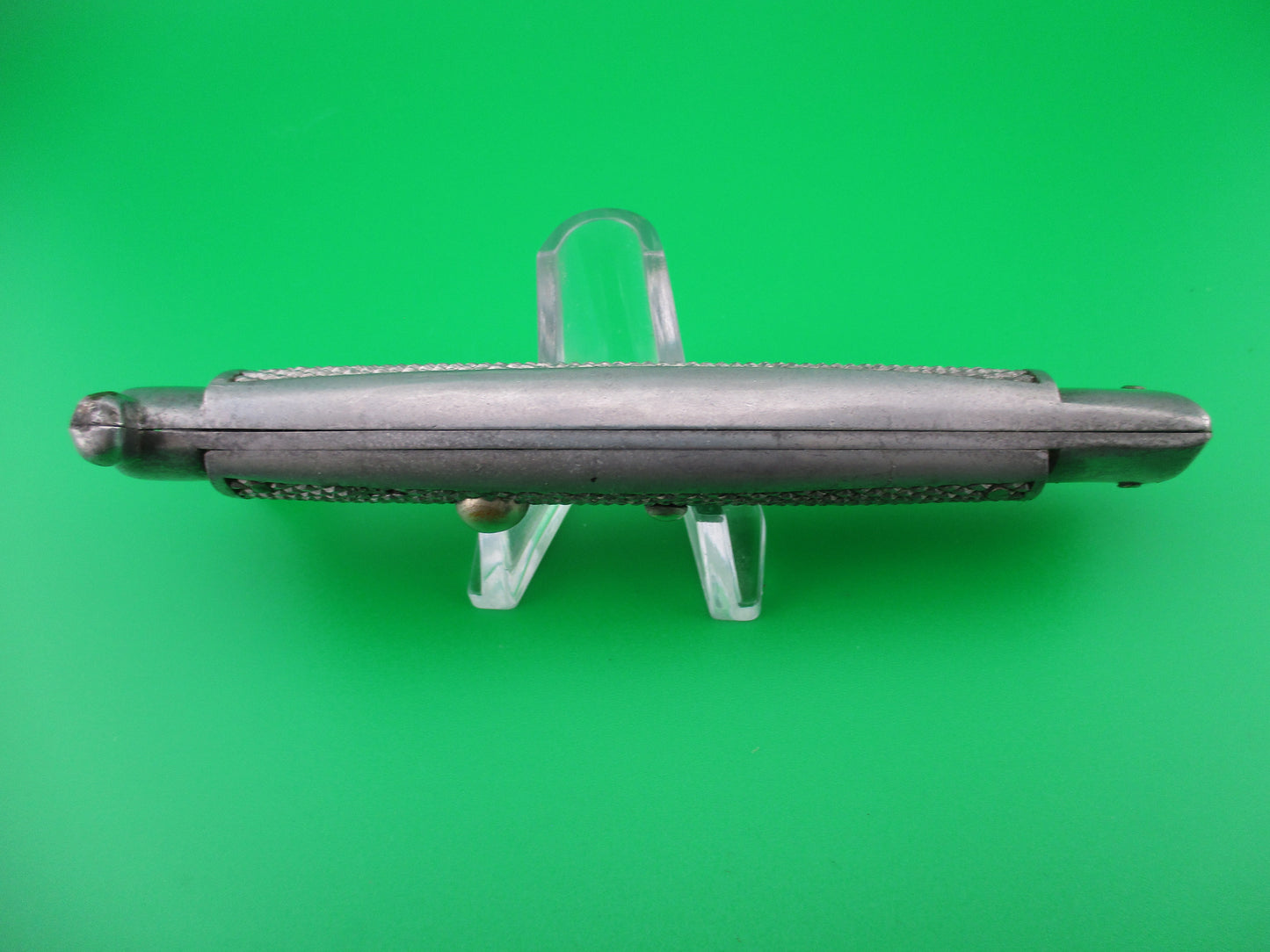 Trapdoor 1960s 21cm Vintage Aluminum Frame all metal Italian switchblade