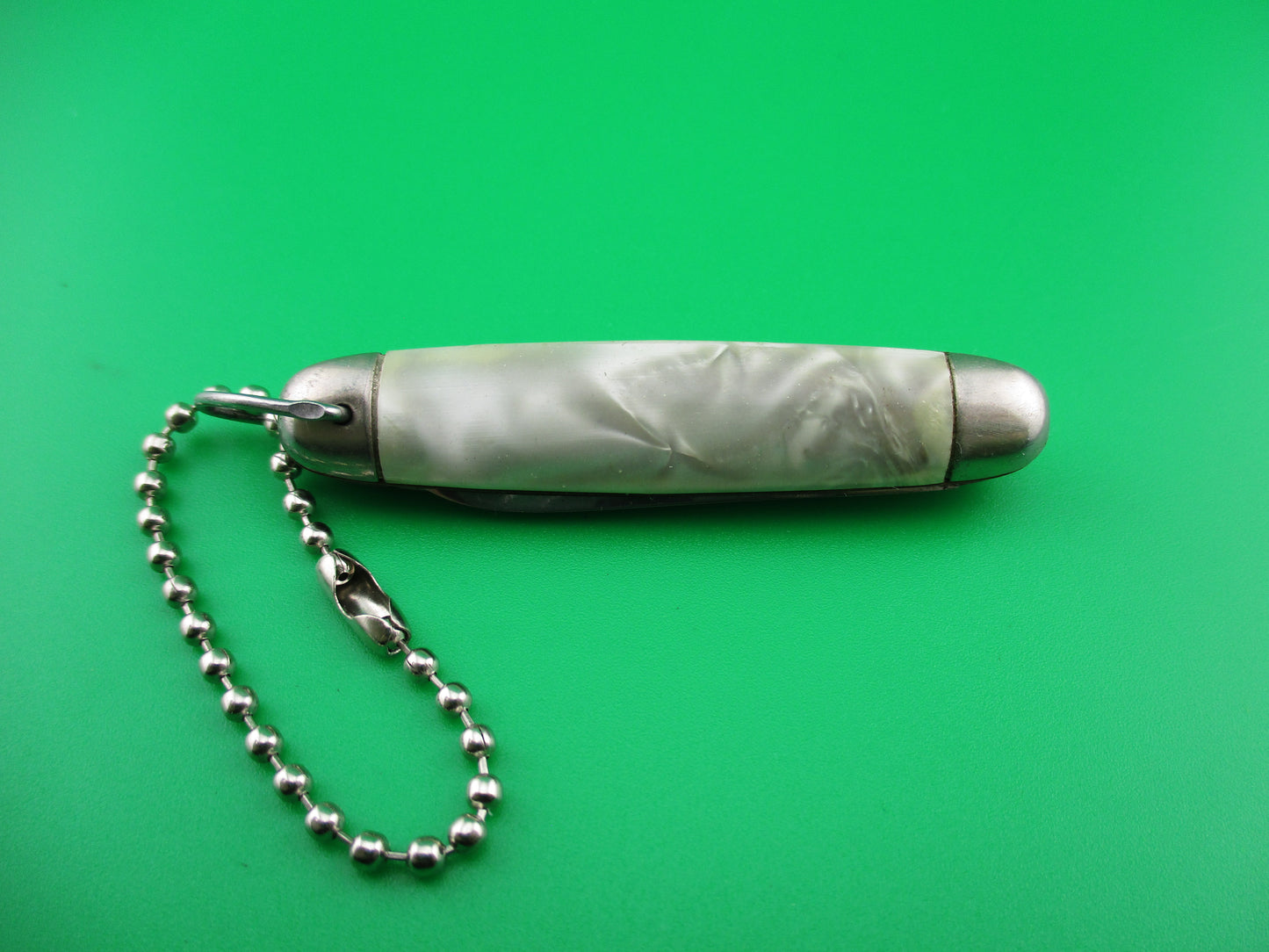 Imperial Jackomatic Jr Keychain Switchblade 1950s knife with chain