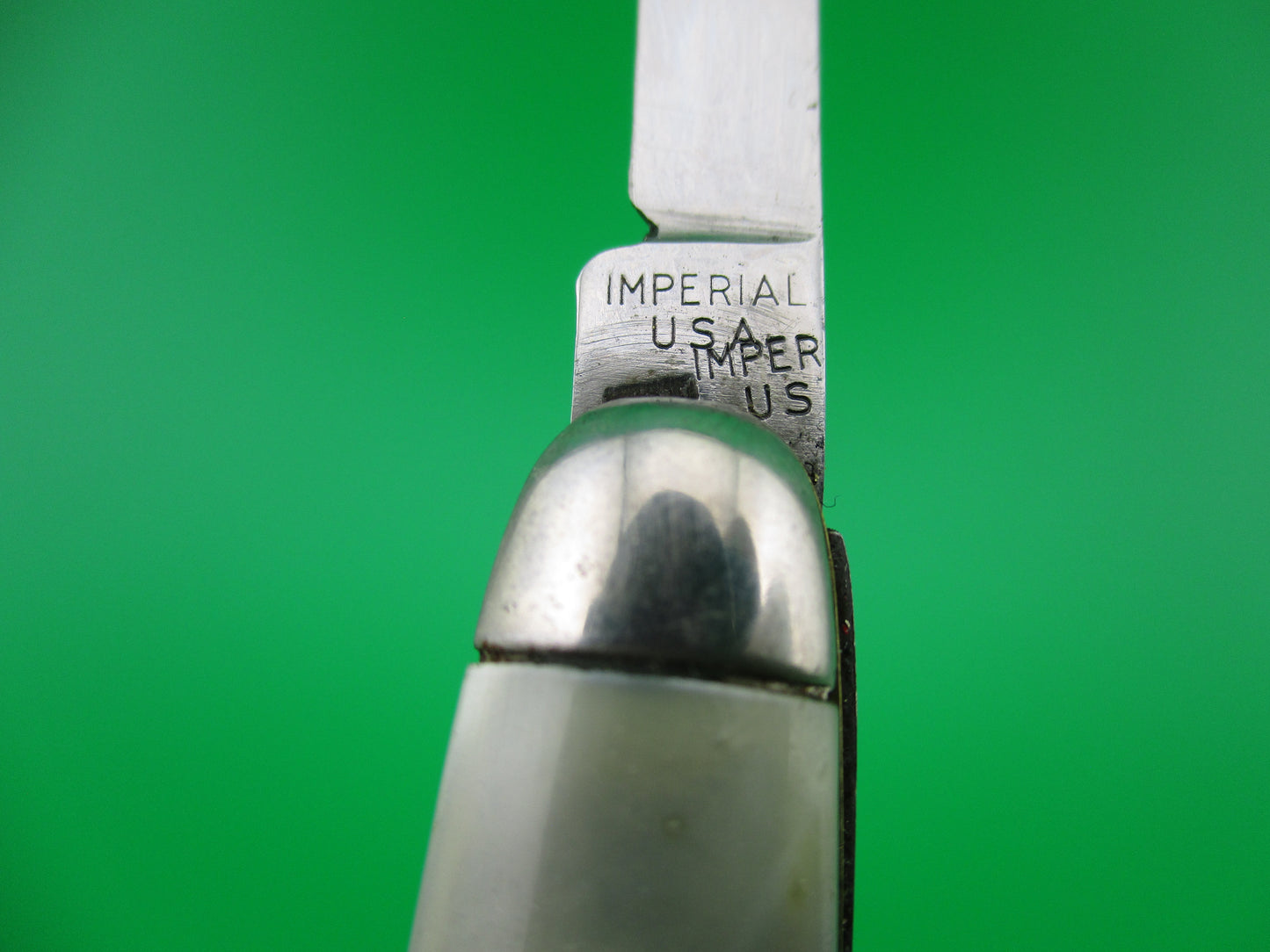 Imperial Jackomatic Jr Keychain Switchblade 1950s knife with chain
