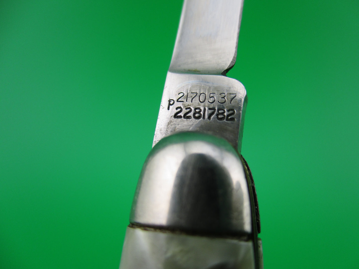 Imperial Jackomatic Jr Keychain Switchblade 1950s knife with chain