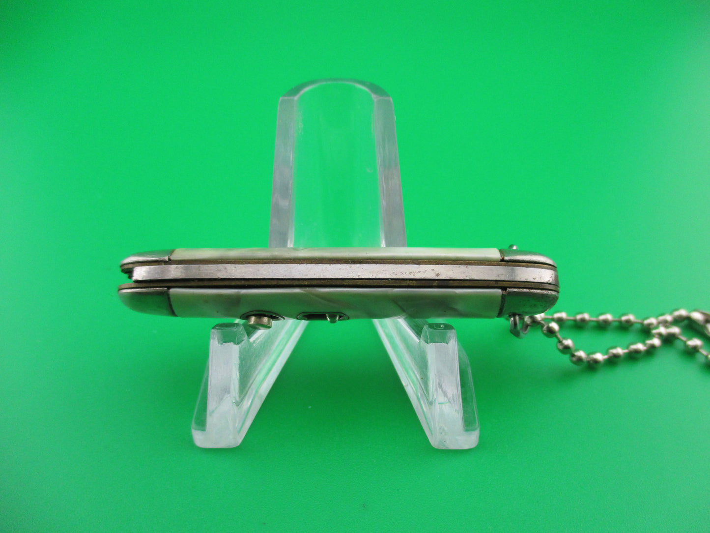 Imperial Jackomatic Jr Keychain Switchblade 1950s knife with chain