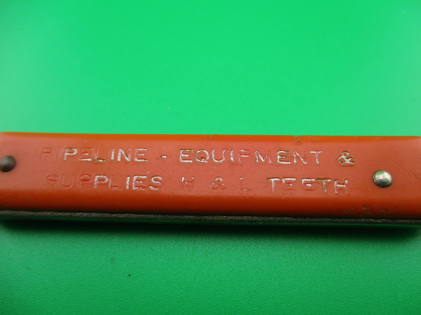 SCHRADE Pullball Red w red die pull advertising switchblade knife