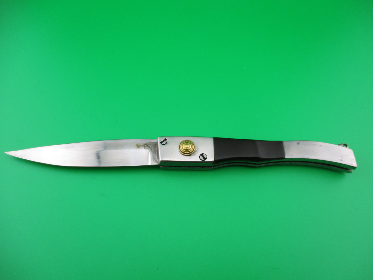 z RPK 21cm Russian Prison Knife steel & ebony scales switchblade