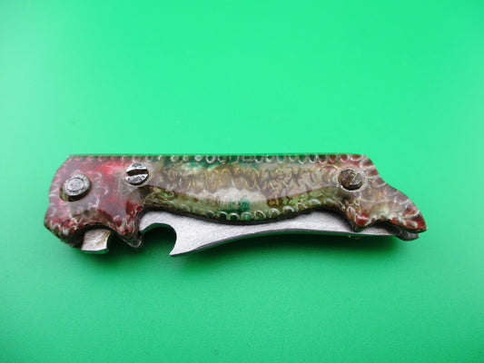 z RPK 13cm Russian Prison Knife Dragon automatic knife