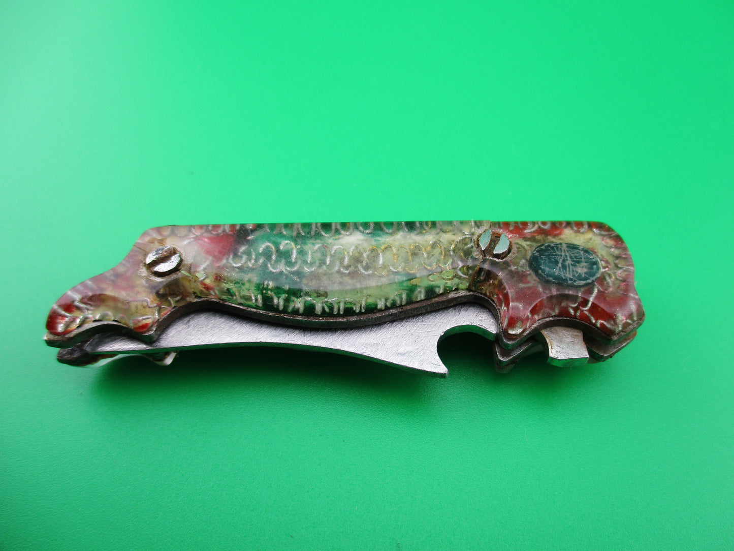 z RPK 13cm Russian Prison Knife Dragon automatic knife