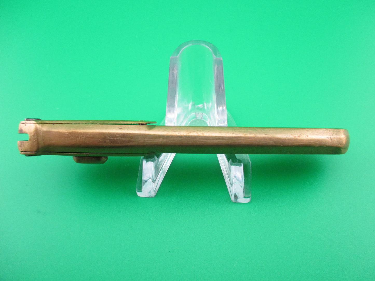 RPK 17cm Russian Prison Knife Brass engraved automatic knife