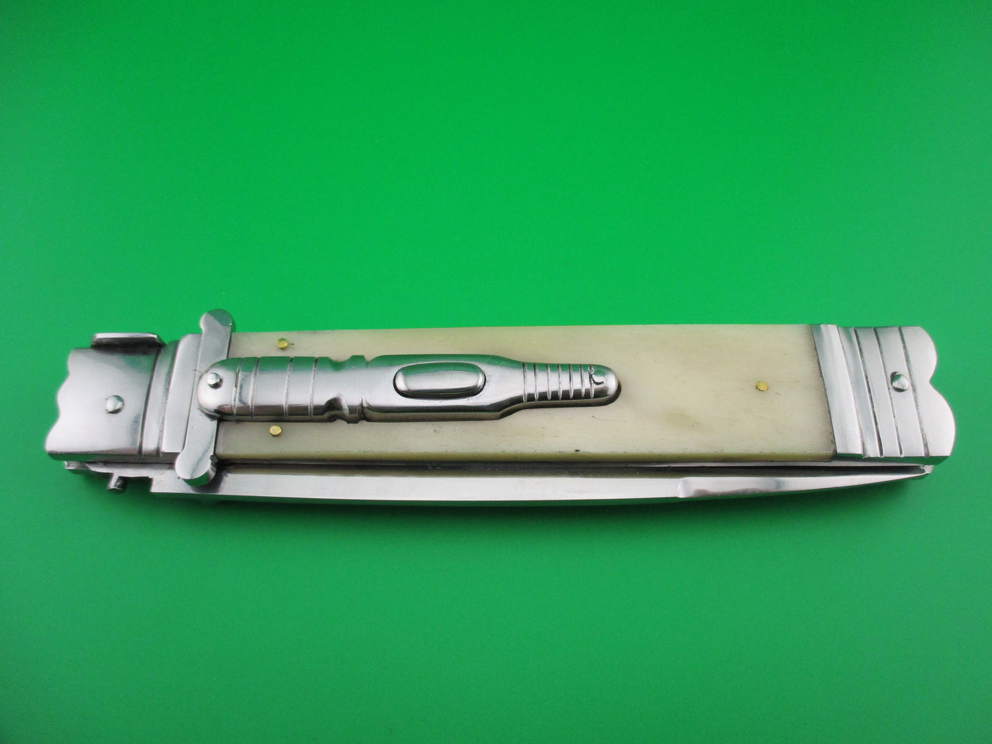 z Custom made 29cm switchblade Inspired by antique Italian knife by Samir Ahmad