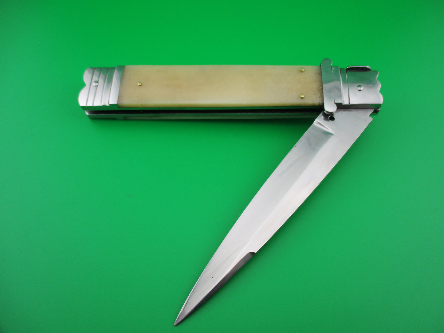 z Custom made 29cm switchblade Inspired by antique Italian knife by Samir Ahmad
