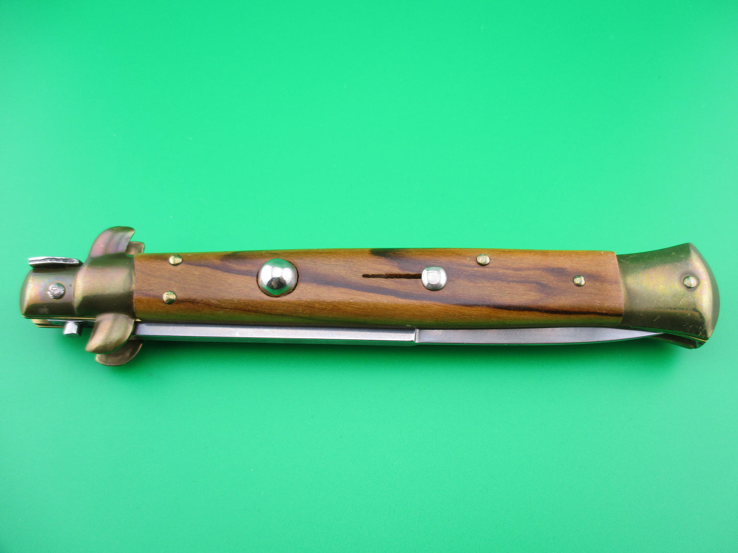 z ITALY INOX 28cm Italian Stiletto Bayonet blade automatic knife