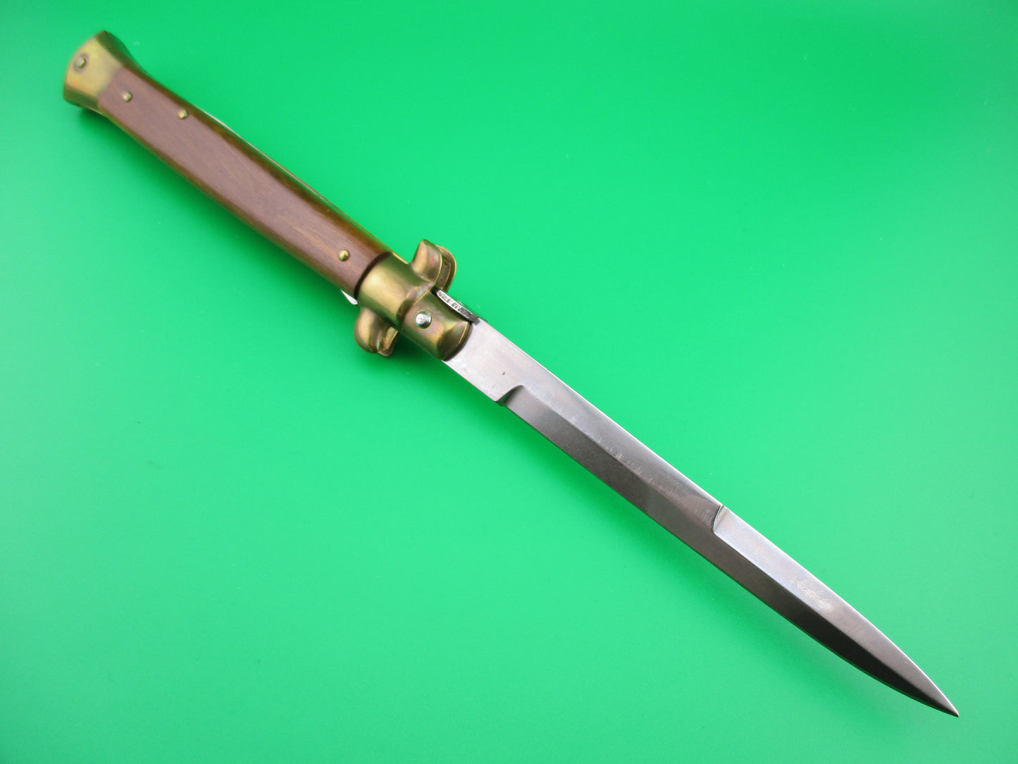 z ITALY INOX 28cm Italian Stiletto Bayonet blade automatic knife
