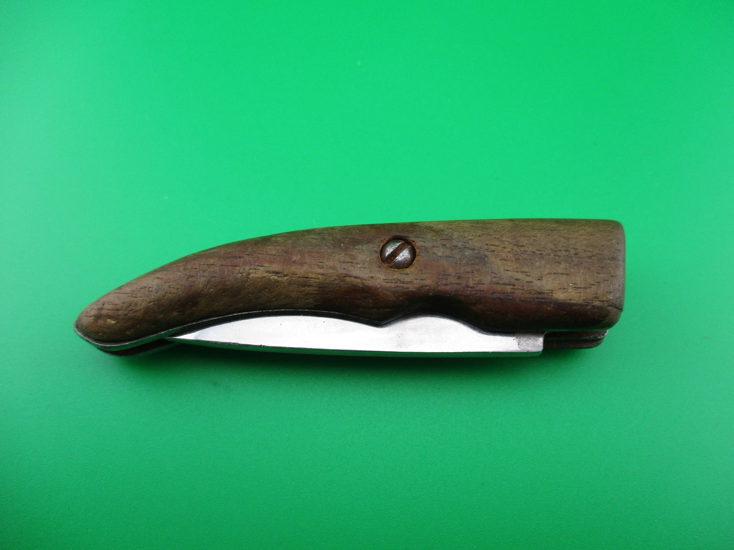 z RPK 14.5cm Russian Prison Knife Scale release wood automatic knife