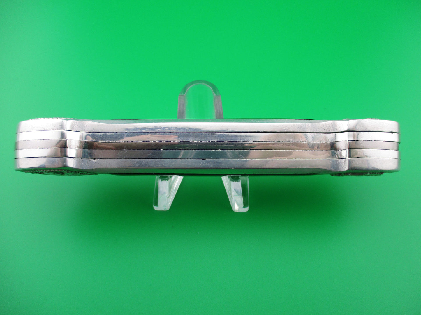 Russian 23cm Bolster Release Black Aluminum Automatic knife