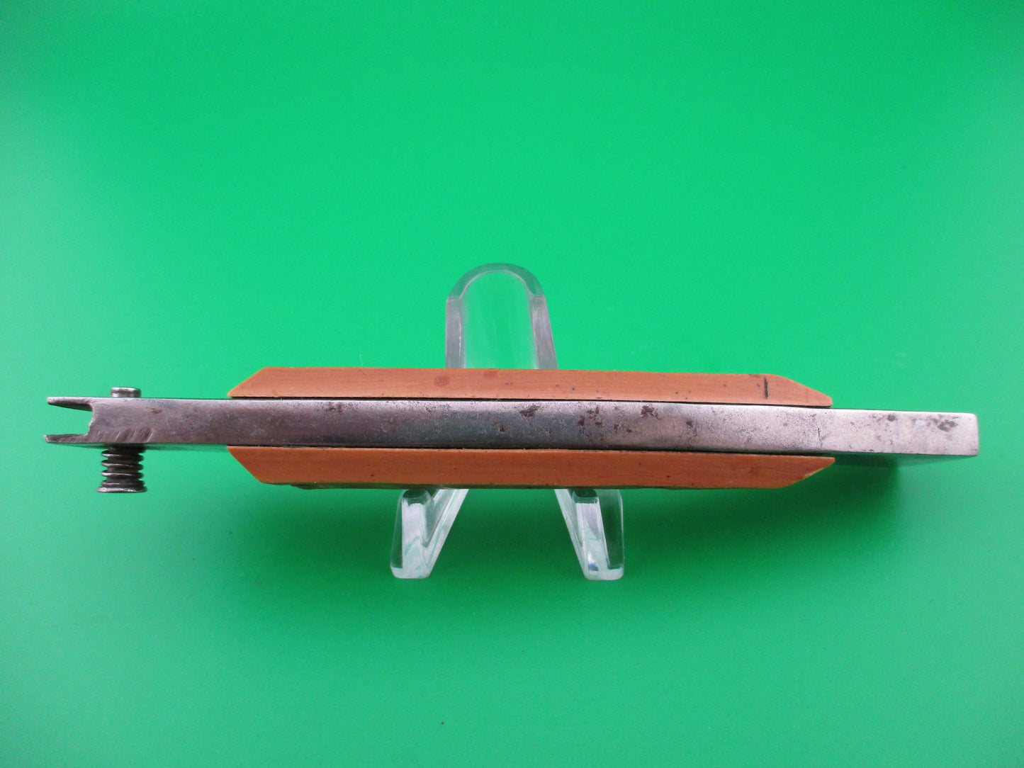 RPK 24cm Russian Prison Knife Tan Gunstock automatic knife