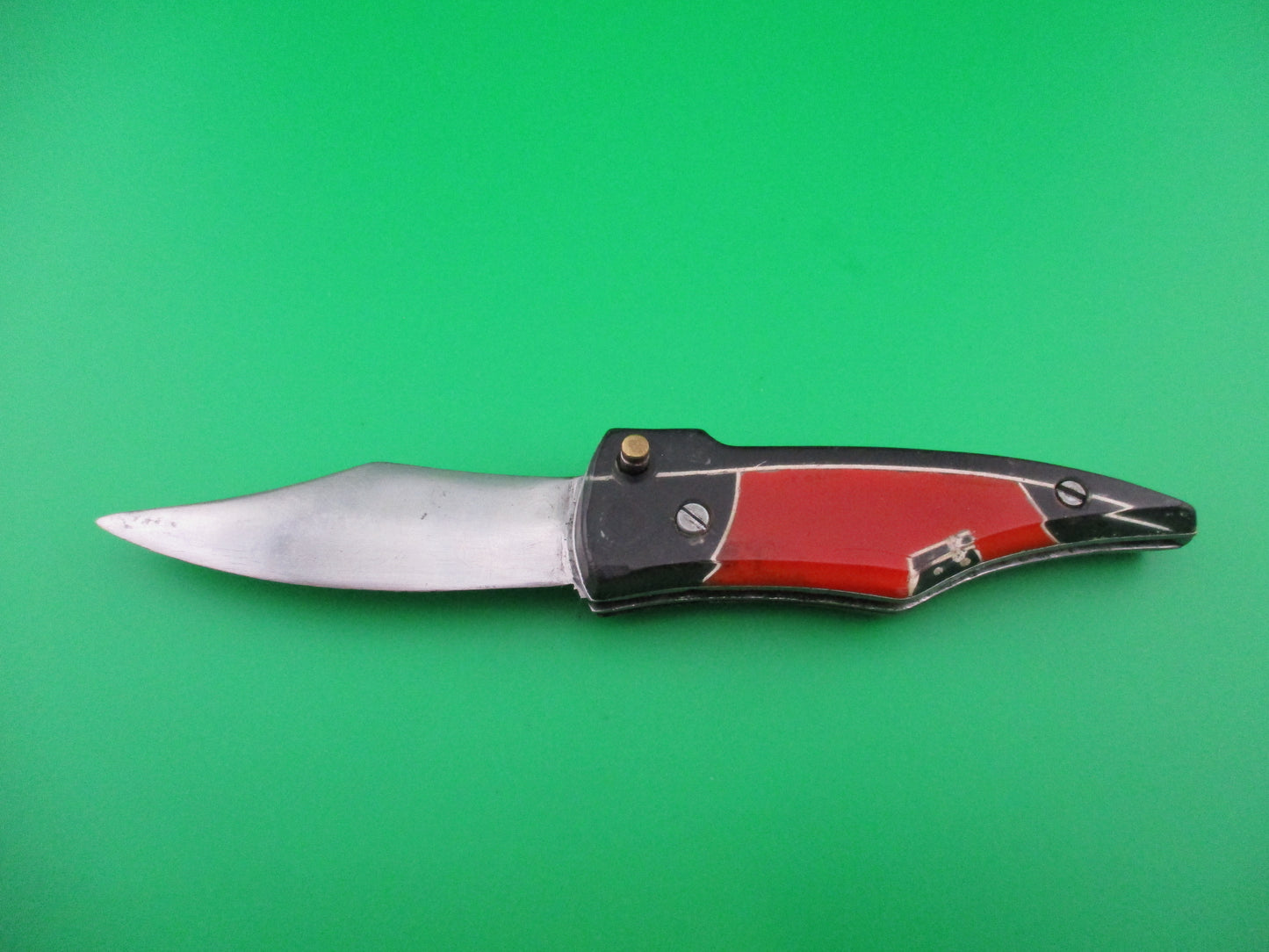 z RPK 17cm Russian Prison Shoe automatic knife w/ pouch