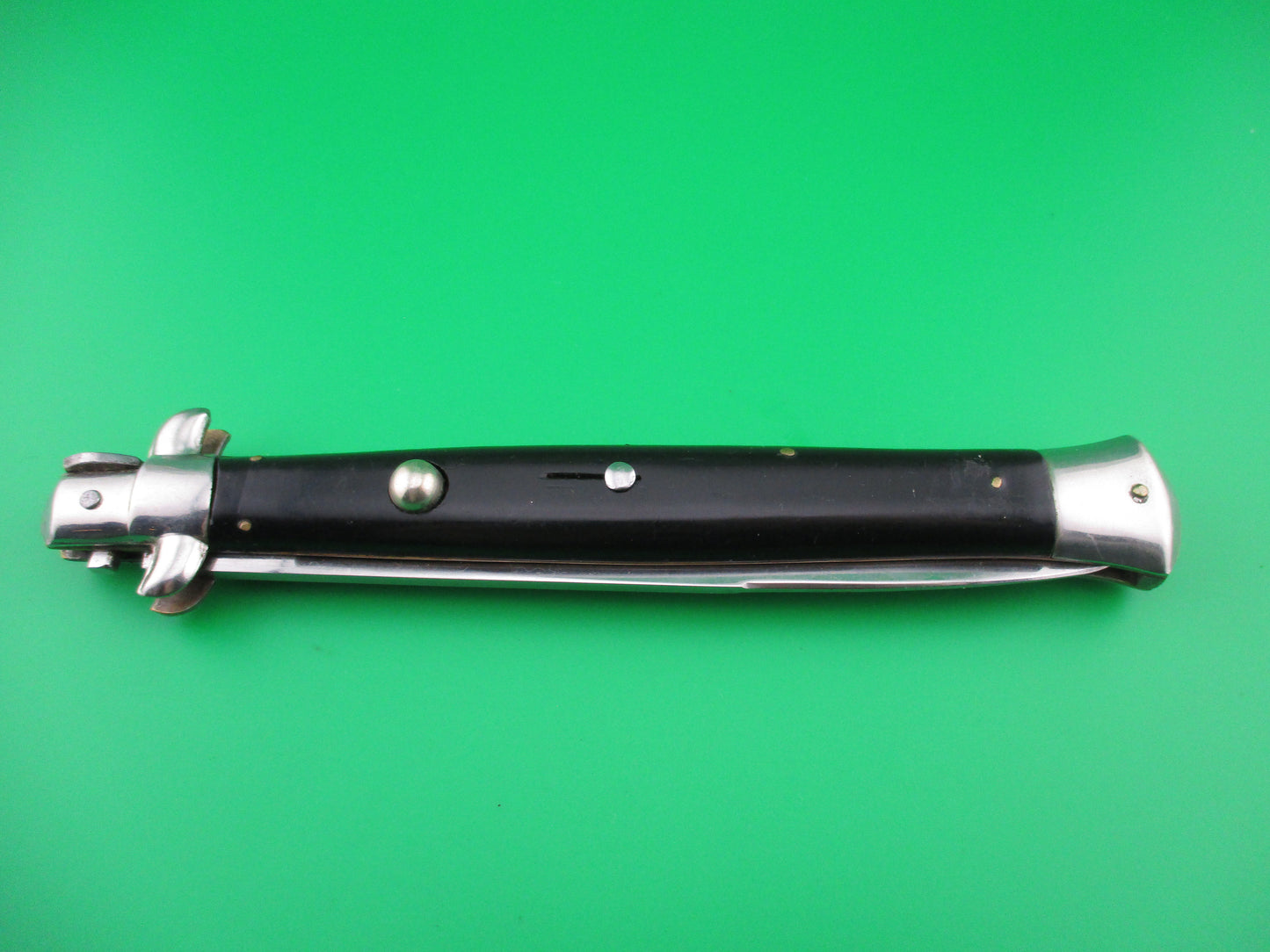 z ROSTFREI 33cm Italian swivel bolster stiletto automatic knife black