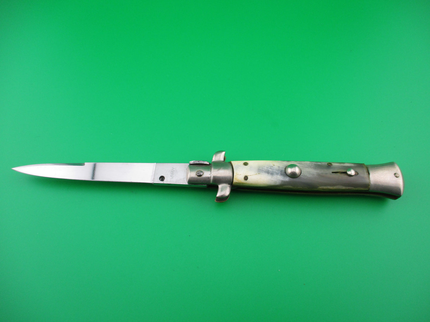 WANDY INOX 21cm Italian Transitional Stiletto automatic knife vintage 1960s