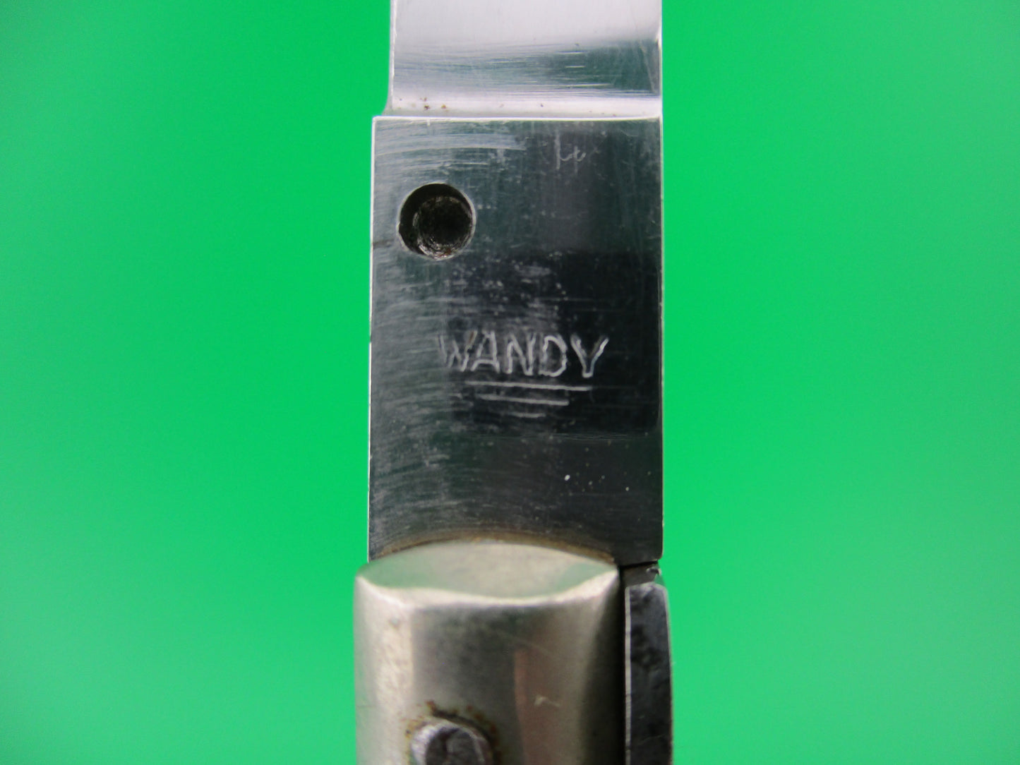 WANDY INOX 21cm Italian Transitional Stiletto automatic knife vintage 1960s