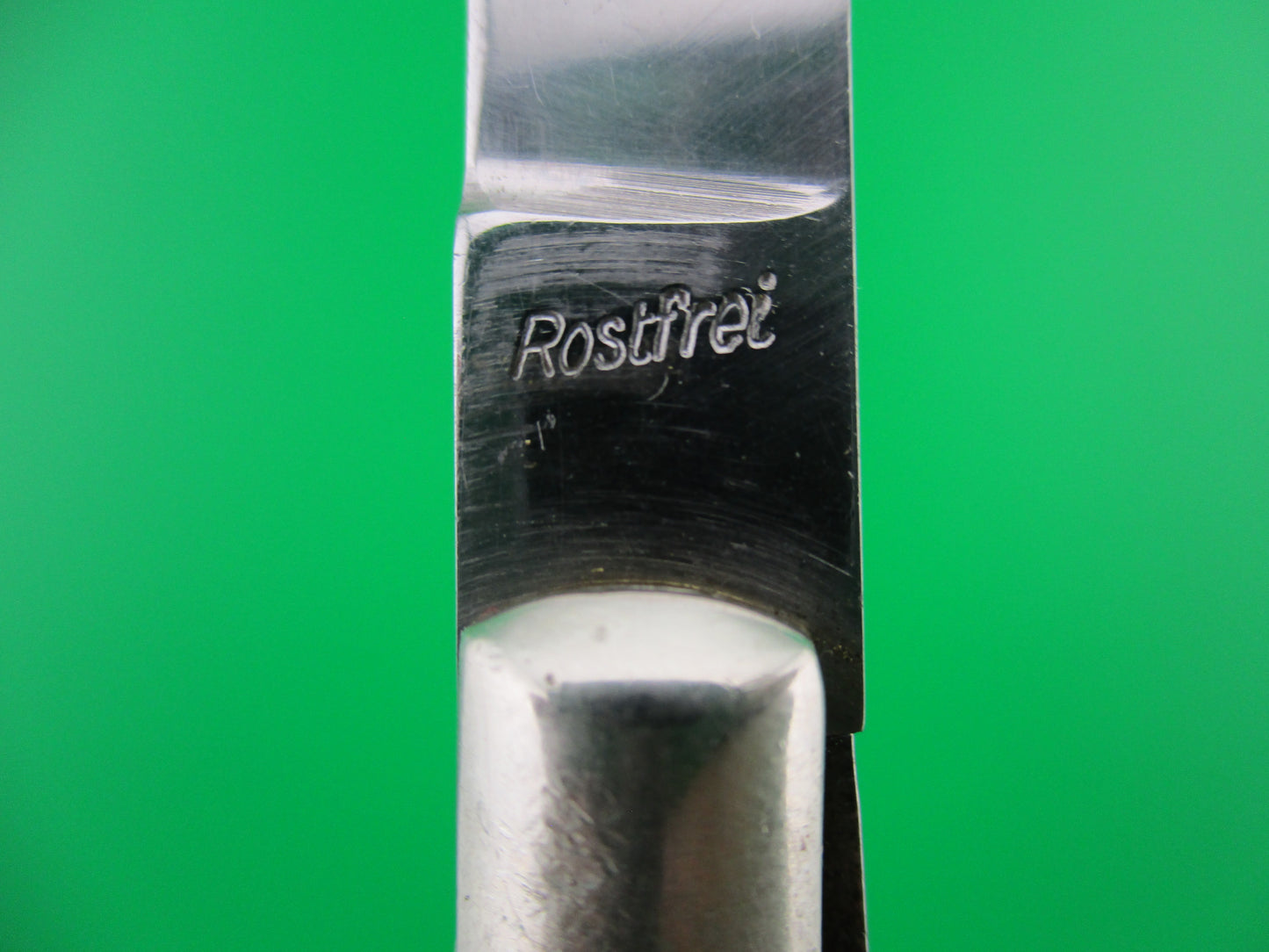 z Rostfrei (slant) 17cm Italian BoBc Stiletto Light horn automatic knife