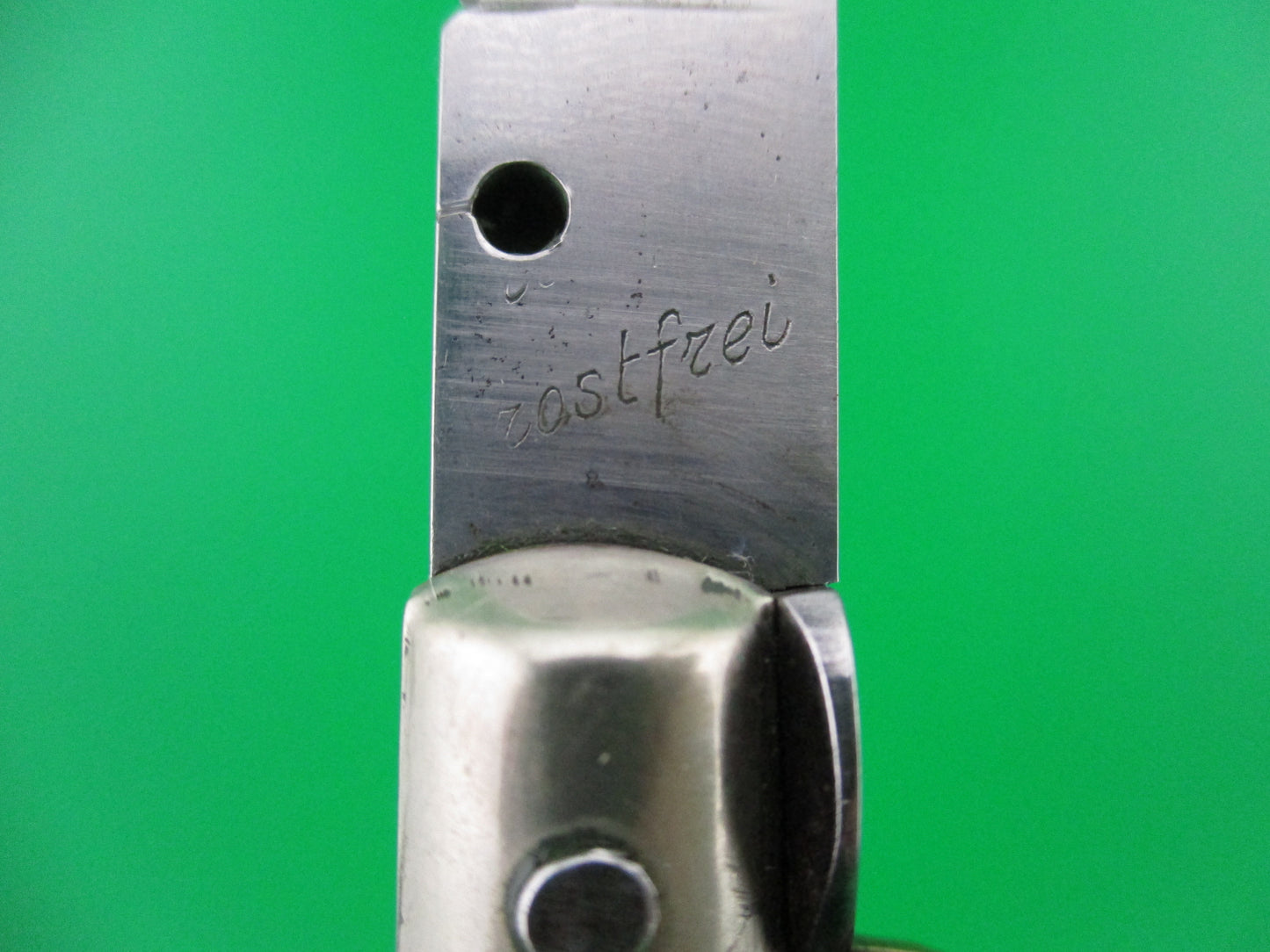 Rostfrei (slant) 28cm Italian Picklock Stag Vintage 1950s automatic knife