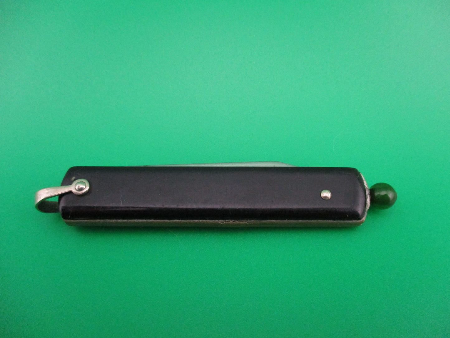 z GEORGE SCHRADE Pullball Black switchblade General Electric