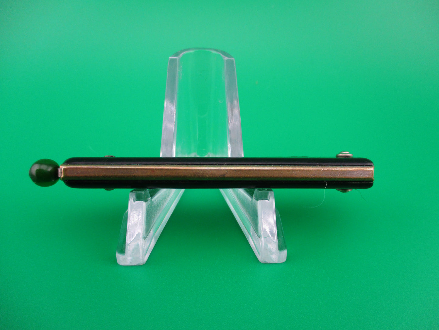 z GEORGE SCHRADE Pullball Black switchblade General Electric