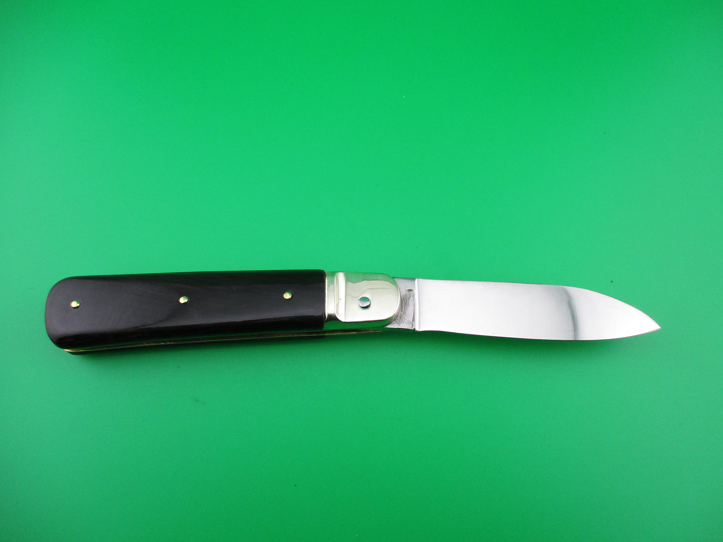 MAKINOX 18cm French Lever Dark Horn Vintage automatic knife