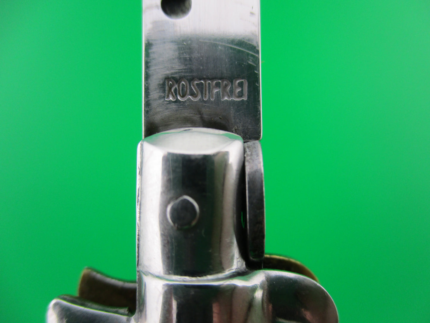 z Rostfrei 16cm Italian Stiletto Stag automatic knife
